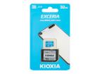Karta microSDHC Kioxia 32GB Class 10 UHS-I, SD adapter
